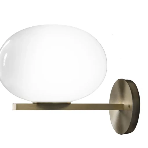 Oluce Alba 176 Váglampe Messing