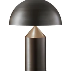Oluce Atollo 239 Bordlampe 38 cm Satin Bronze