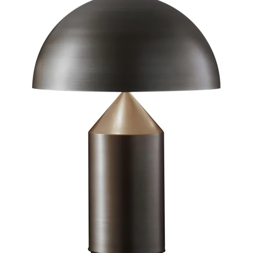 Oluce Atollo 239 Bordlampe 38 cm Satin Bronze