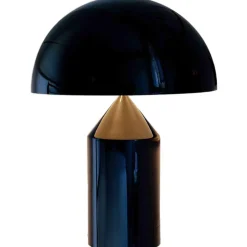 Oluce Atollo 239 Bordlampe 38 cm Sort