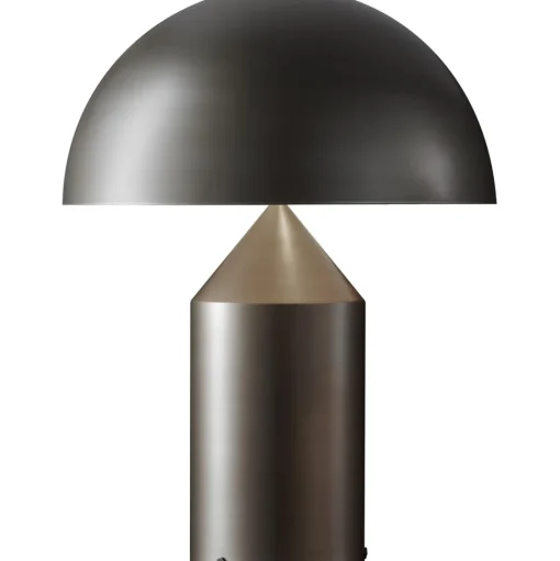 Oluce Atollo 233 Bordlampe 50 cm Satin Bronze