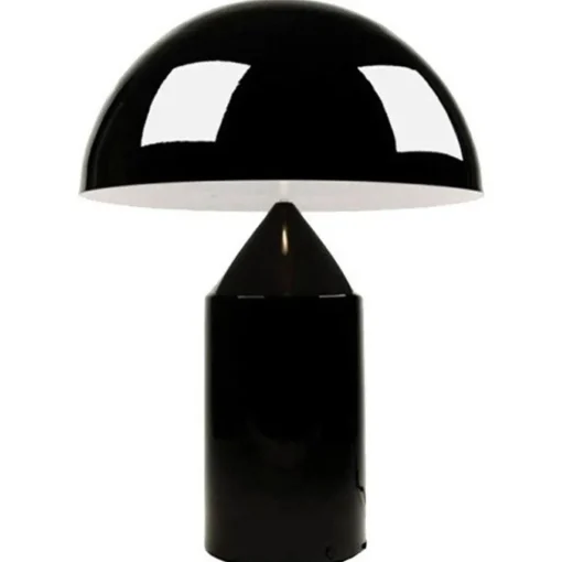 Oluce Atollo 238 Bordlampe 25 cm Sort