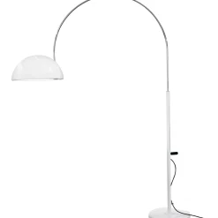 Oluce Coupé 3320R Gulvlampe Hvid