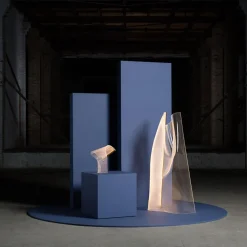 Parachilna Gweilo Song Bordlampe Gennemsigtig