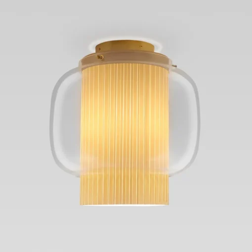 Parachilna Manila C GR Loftlampe Messing/Transparent