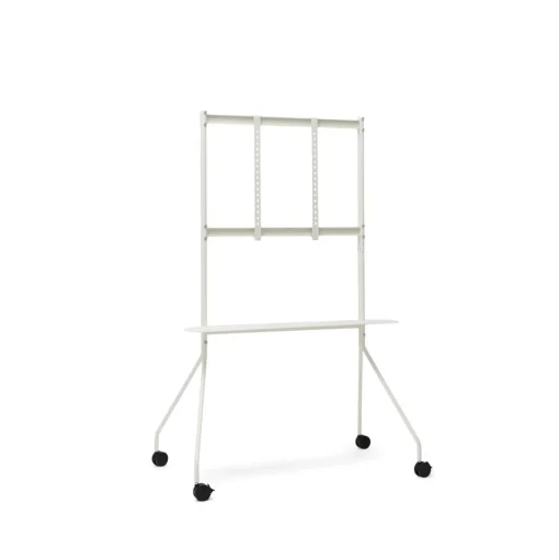 Pedestal Moon Pro TV Stander Pearl