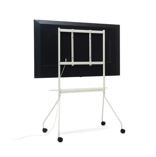 Pedestal Moon Pro TV Stander Pearl