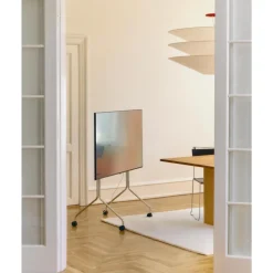 Pedestal Moon Rollin' Tall TV-Stander Ultra Marine