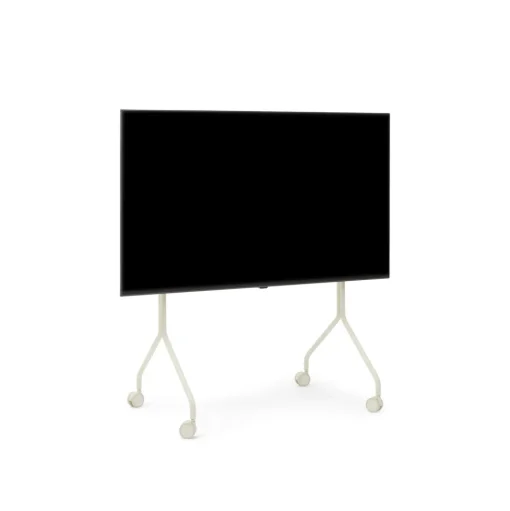 Pedestal Moon Rollin' TV Stander Pearl