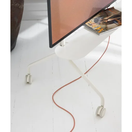 Pedestal Moon Rollin' TV Stander Pearl