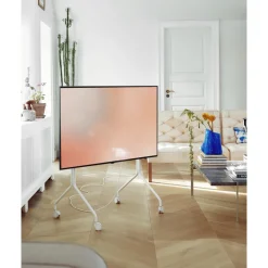 Pedestal Moon Rollin' TV Stander Pearl