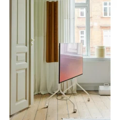 Pedestal Moon Rollin' TV Stander Pearl