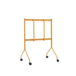 Pedestal Moon Rollin' TV Stander Apricot