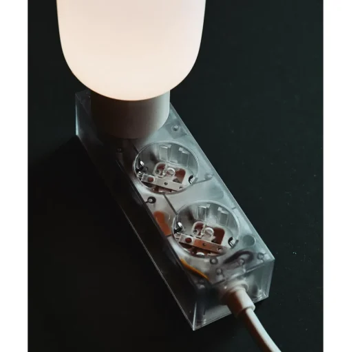 Pedestal Power Bar 200 cm Ghost