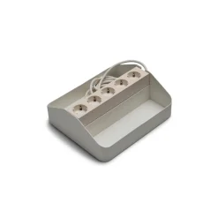 Pedestal Power Tray Double Pearl