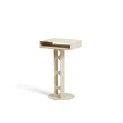 Pedestal Sidekick Sidebord Pearl
