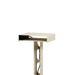 Pedestal Sidekick Sidebord Pearl