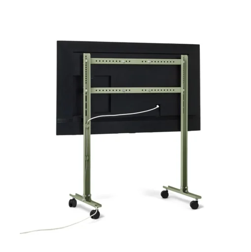 Pedestal Straight Rollin' TV Stander Mossy Green