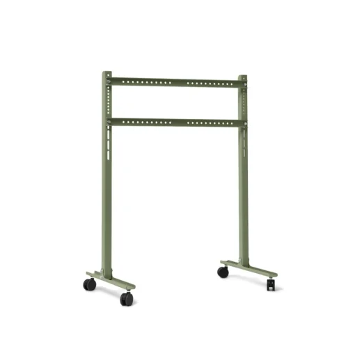 Pedestal Straight Rollin' TV Stander Mossy Green
