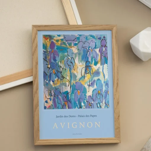 Peléton Avignon 50x70 Plakat