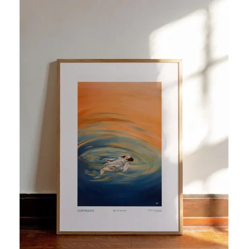 Peléton Contrasts 70x100 Plakat