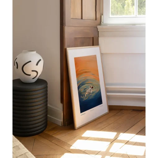 Peléton Contrasts 50x70 Plakat