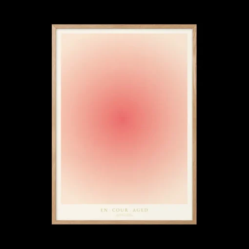 Peléton ENCOURAGED 50x70 Plakat