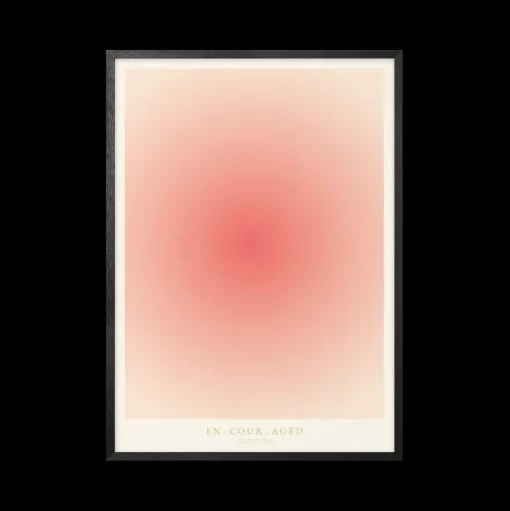 Peléton ENCOURAGED 50x70 Plakat