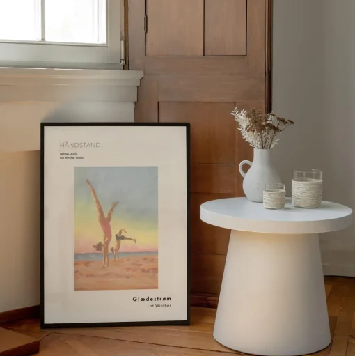 Peléton Håndstand 50x70 Plakat