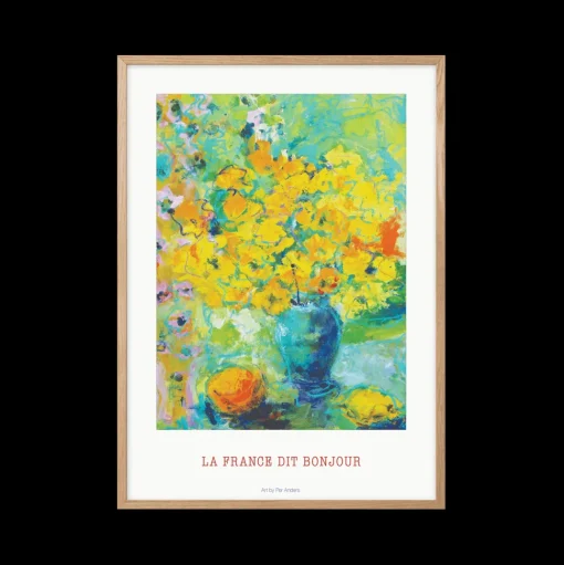 Peléton La France Dit Bonjour 70x100 Plakat