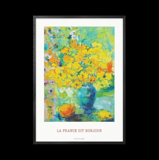 Peléton La France Dit Bonjour 70x100 Plakat