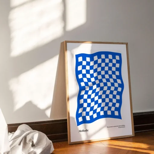 Peléton Methodic Blue 70x100 Plakat