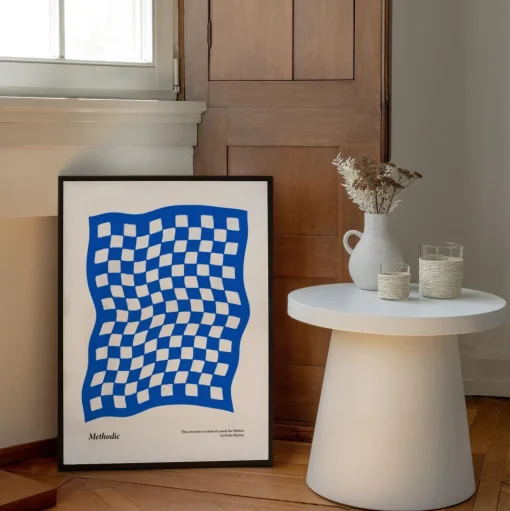 Peléton Methodic Blue 70x100 Plakat