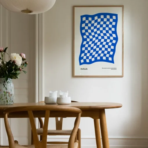 Peléton Methodic Blue 70x100 Plakat