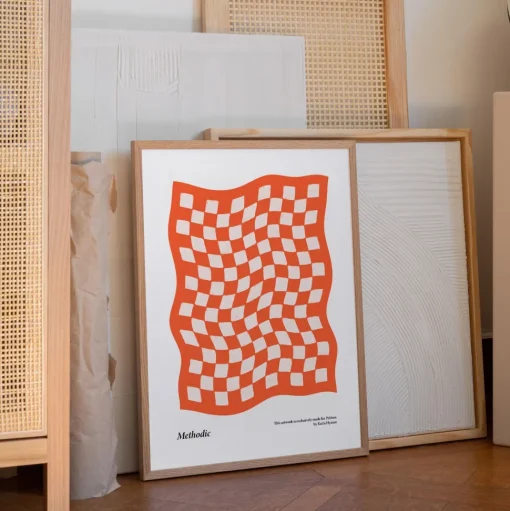 Peléton Methodic Burnt Orange 50x70 Plakat
