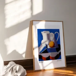 Peléton Opstilling med Kander 70x100 Plakat