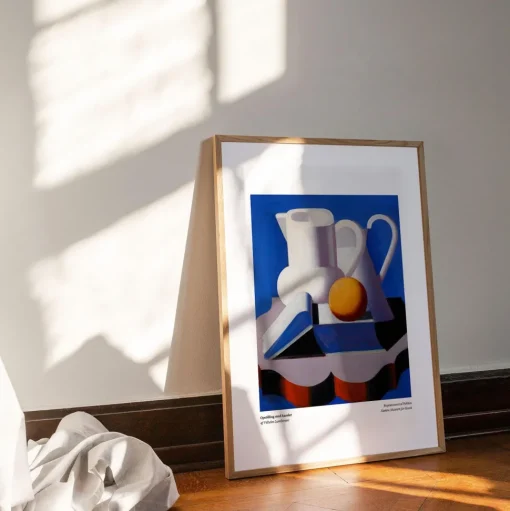 Peléton Opstilling med Kander 70x100 Plakat