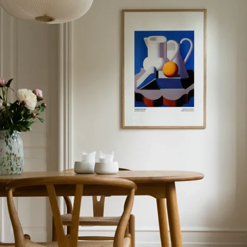 Peléton Opstilling med Kander 70x100 Plakat