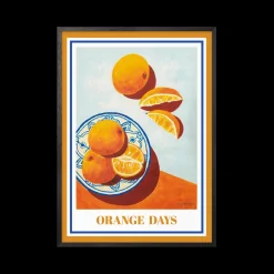 Peléton Orange Days 70x100 Plakat