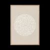 Peléton Papercut 05 Beige 50x70 Plakat
