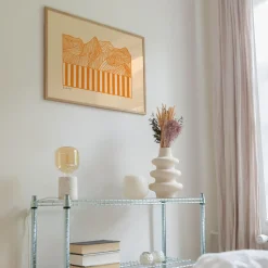 Peléton Papercut 04 Orange 70x100 Plakat