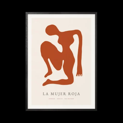 Peléton Red Woman 70x100 Plakat