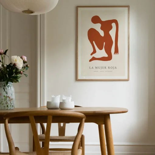Peléton Red Woman 70x100 Plakat
