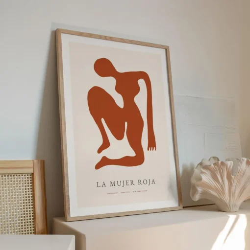 Peléton Red Woman 70x100 Plakat