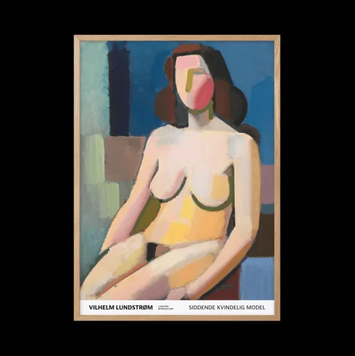 Peléton Siddende Kvindelig Model, 1942 70x100 Plakat