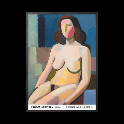 Peléton Siddende Kvindelig Model, 1942 70x100 Plakat