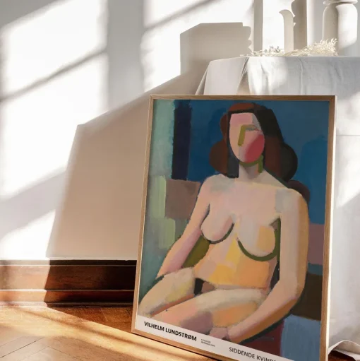 Peléton Siddende Kvindelig Model, 1942 70x100 Plakat