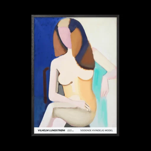 Peléton Siddende Kvindelig Model, 1952 70x100 Plakat