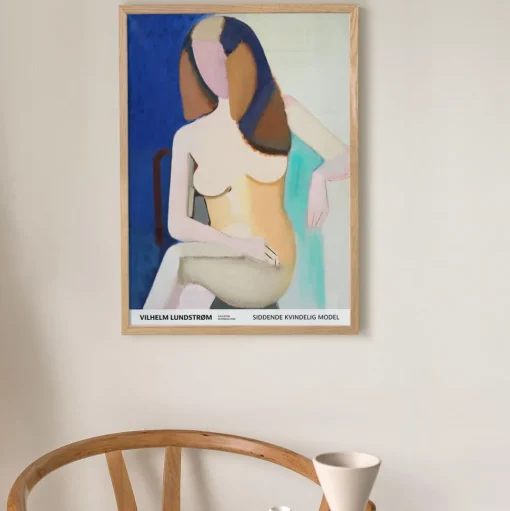 Peléton Siddende Kvindelig Model, 1952 70x100 Plakat