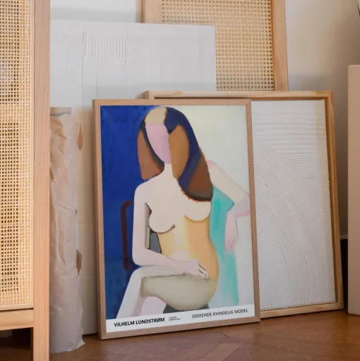 Peléton Siddende Kvindelig Model, 1952 70x100 Plakat